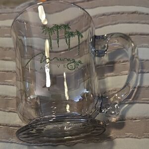 Mirage Las Vegas Clear Glass Mug